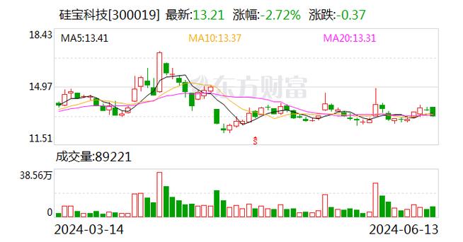硅宝科技(300019)盘中异动 股价振幅达8.74% 上涨7.93%(06-20)「硅宝科技股价多少」 天气预报