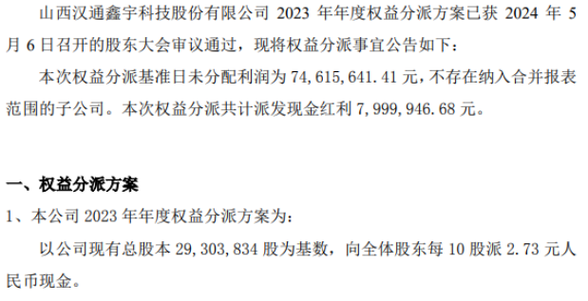 中新集团(601512.SH)：2023年年度权益分派10派2.73元 股权登记7月5日「中新集团什么时候分红」 维修服务