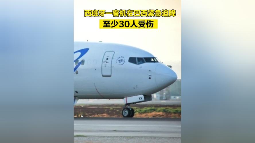 西班牙一波音客机在巴西紧急迫降，至少30人受伤「西班牙飞机事故」 生活资讯