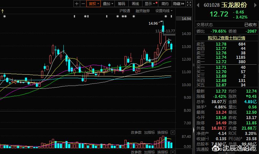 玉龙股份(601028)盘中异动 股价振幅达5.23% 上涨7.12%(07-17)「玉龙股份近期大盘分析」 天气预报