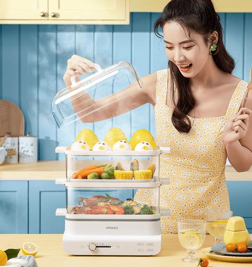 蒸出自然健康美味----七彩叮当三层电蒸锅 家电资讯