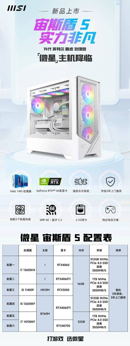 微星发布新款海皇戟RS、宙斯盾S电竞主机可选AMD锐龙R99900X 家电资讯