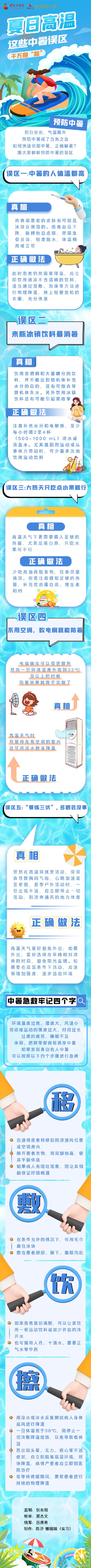 中暑怎么办。别踩坑