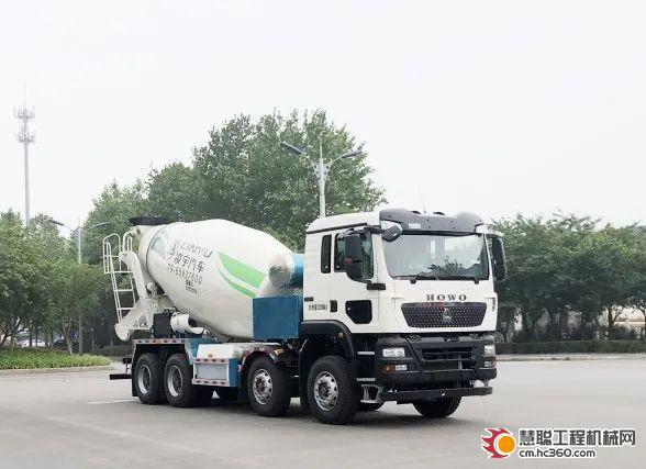 重汽amp;凌宇电驱桥搅拌车，会省钱的才是卡友选择的