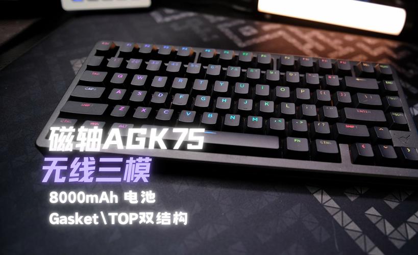 蚂蚁电竞AGK75机械键盘评测三模+自定义打造磁轴键盘天花板