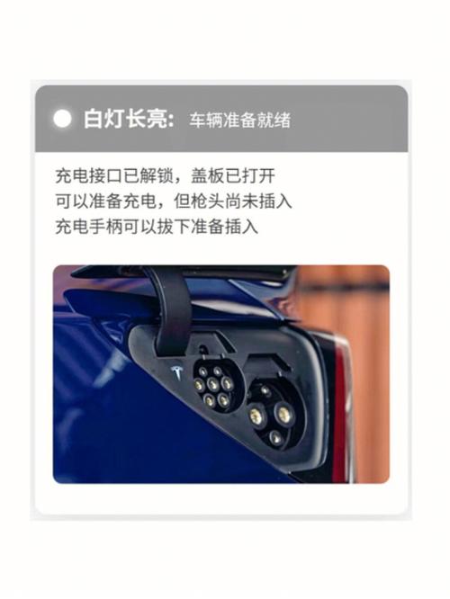 特斯拉充电口不同颜色指示灯表示含义 家电资讯