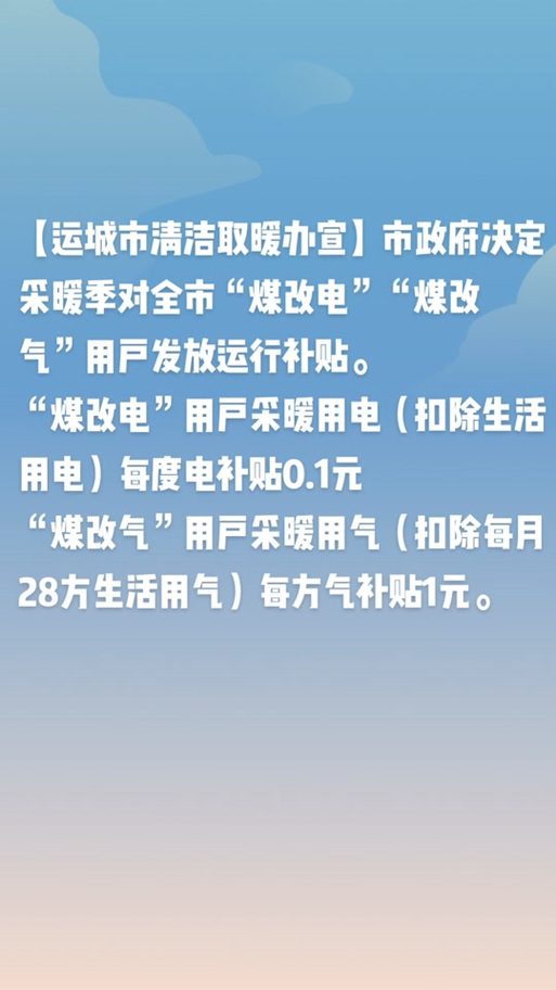 煤改电有哪些补贴。煤改电如何降低费用。