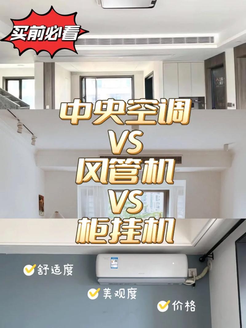 中央空调、风管机、分体空调怎么选择。 家电资讯