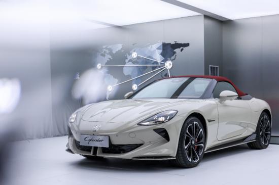 MGCyberster、MG6XLINE双车上市，MG20年后重返跑车市场|车聚羊城