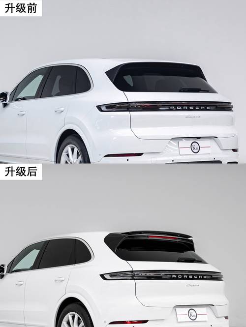 保时捷卡宴TURBO款电动尾翼18-24卡宴改装必看