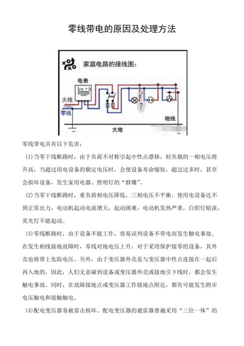 家里零线带电了,很少有电工告诉你,其实解决方法很简单 家电资讯
