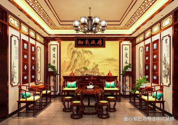 中堂室内装修设计：传承文化，彰显个性