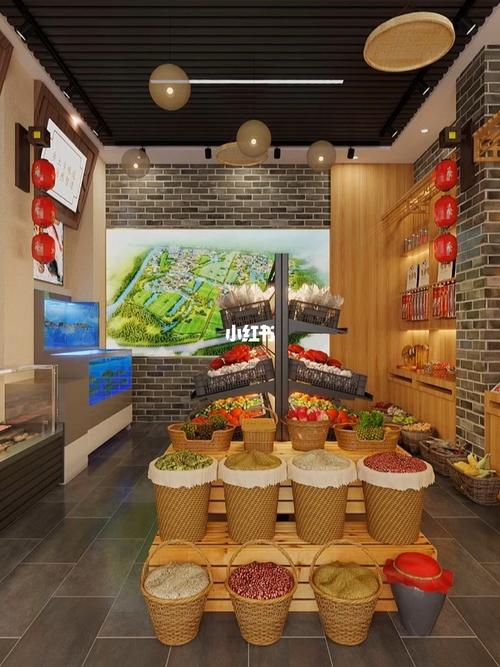 农村食品店装修：融合传统与现代，打造温馨购物空间