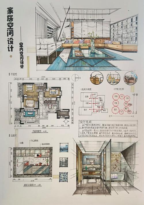 匠心独运，打造温馨家园_手绘室内装修工程介绍