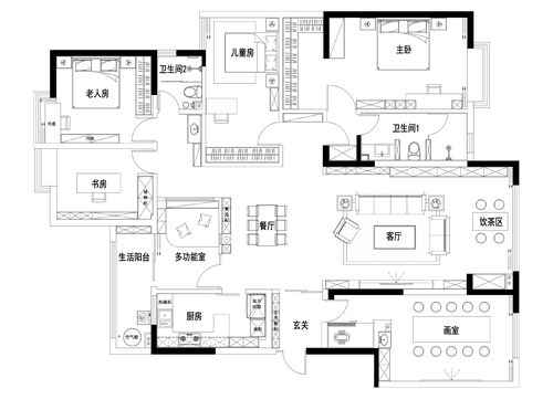 南城室内装修平面设计：打造宜居空间的完美蓝图