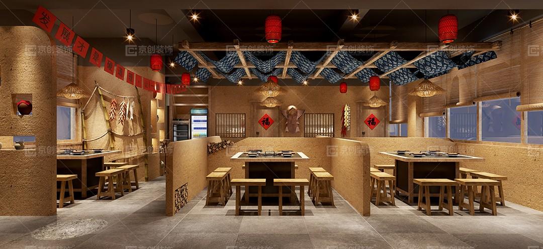 南鸡饭铺：古韵盎然，匠心独运的装修艺术