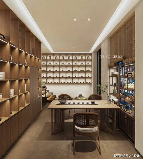 古韵盎然，茶香四溢_西安茶叶店装修的独特魅力