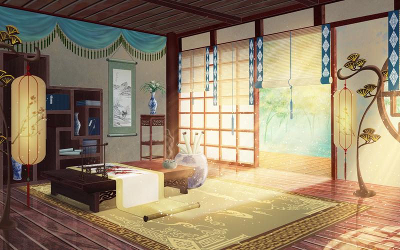 古风少女的雅致家园：室内装修的艺术之旅