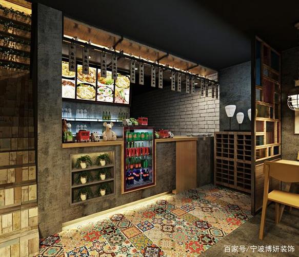 品味传统与现代交融的烩面店室内装修艺术