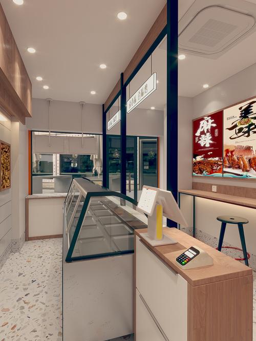 品味传统，绽放现代_双汇熟食店内装修的艺术探析
