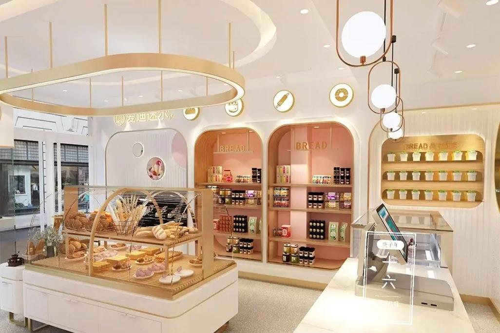 品味空间，尽在糕点店铺的精致装修