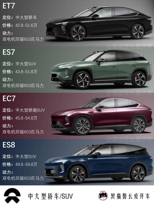 蔚来汽车,引领新能源汽车潮流的多车型矩阵 汽车服务