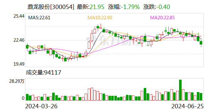 鼎龙股份：2024年上半年净利同比预增110%-130% 鼎龙股份：2024年上半年净利同比预增110%-130%「鼎龙股份2020年报预亏」 维修服务