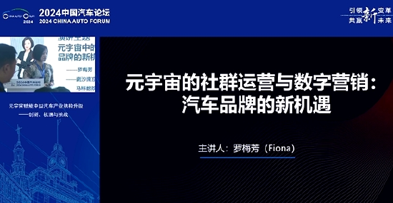 元宇宙专家罗梅芳：中国汽车品牌的现状就一句话，小荷才露尖尖角 维修服务