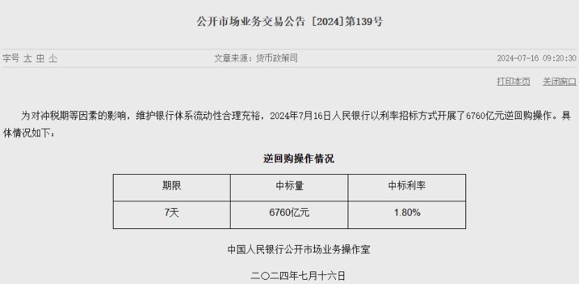 2天超8000亿！央行，巨额净投放！有何深意？「央行净投放980亿」 汽车服务