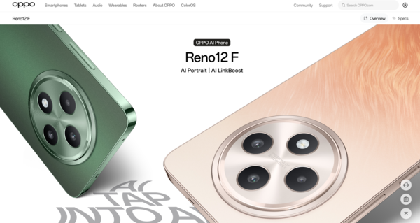 OPPO Reno 12F 4G全球发布 搭载骁龙685处理器 OPPO Reno 12F 4G全球发布 搭载骁龙685处理器「reno6 12+256处理器」 汽车服务