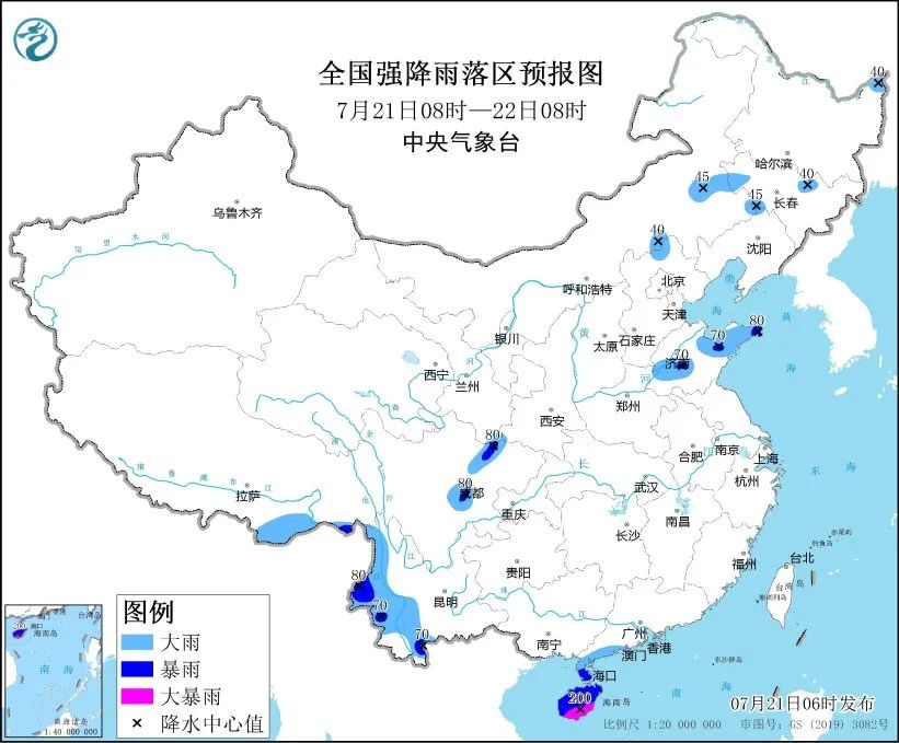 未来三天国内天气预报（7月21日） 未来三天国内天气预报（7月21日）「全国天气预报7月23日」 家电资讯